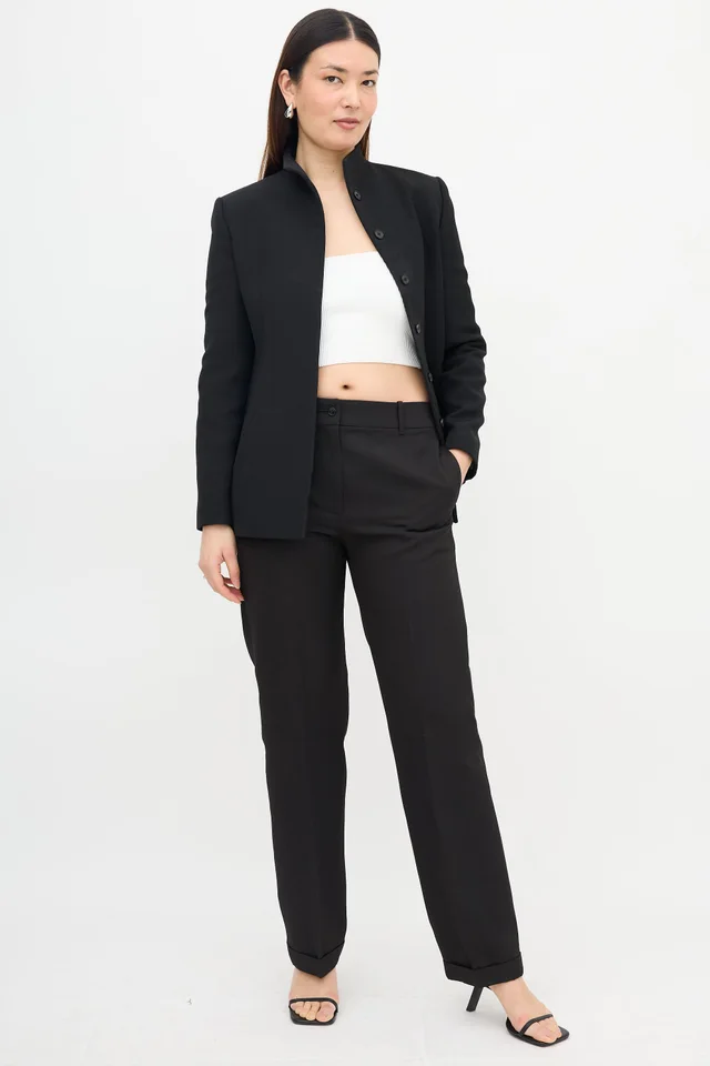 Jacquemus Le Souk Tailored Trouser in Wool from VSP Consignment, photo 2 of 2