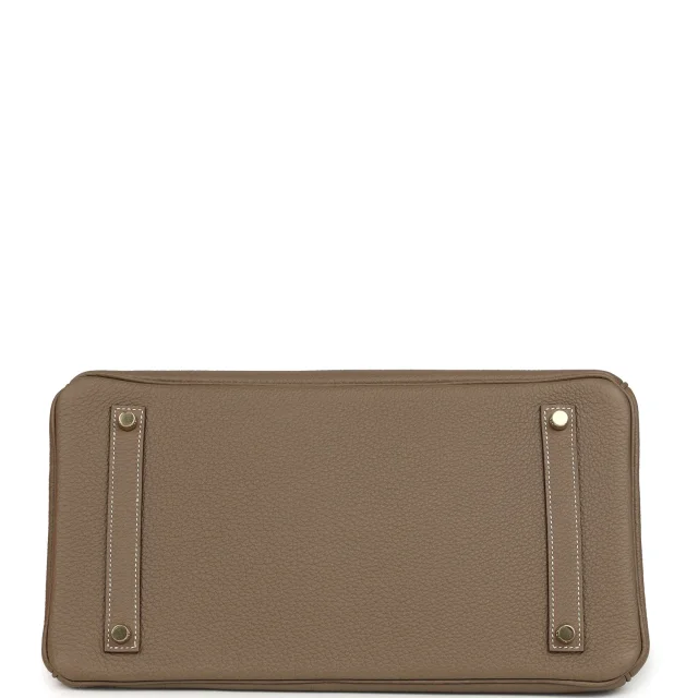 Hermès Birkin 35 Etoupe Togo Gold Hardware in Taupe Togo leather from Madison Avenue Couture, photo 6 of 9