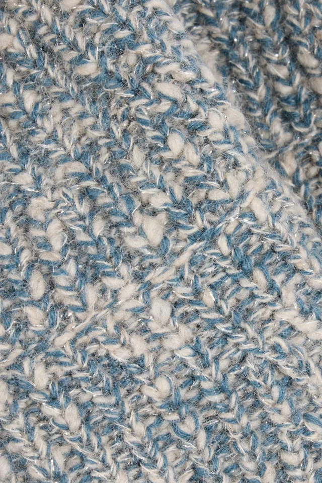 Brunello Cucinelli Metallic Ribbed-Knit Bucket Hat in Slate blue, photo 3 of 3 from THE OUTNET