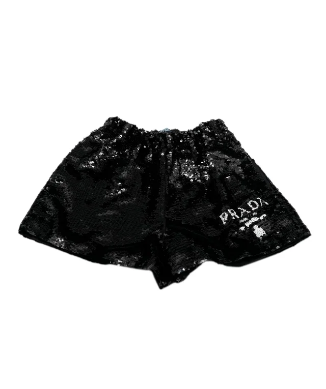 Prada sequin shorts from Luxury Promise