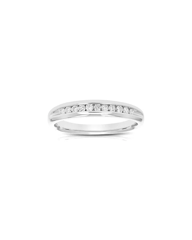 Amairah Silver 0.25 ct. tw. Lab-Grown Diamond Ring, image 1 of 1 from Gilt