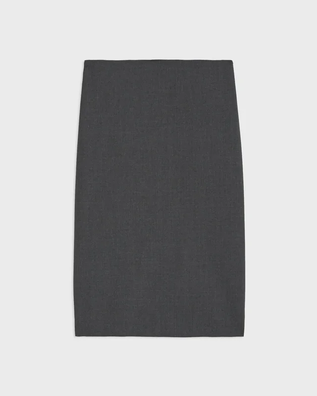 Theory Pencil Skirt in Stretch Wool, photo 2 of 4 from Theory