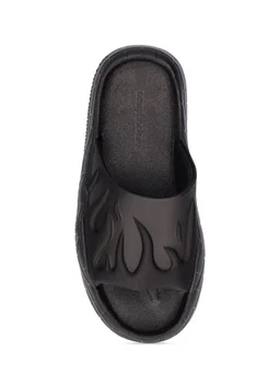 ACUPUNCTURE Wide-band slide slippers in 100% Elastane, 100% Nylon, photo 5 of 6 from LUISAVIAROMA