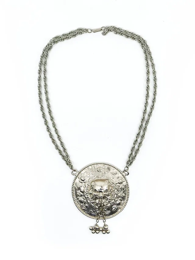 Judith Leiber Fringed Pendant Necklace from Arcade Vintage