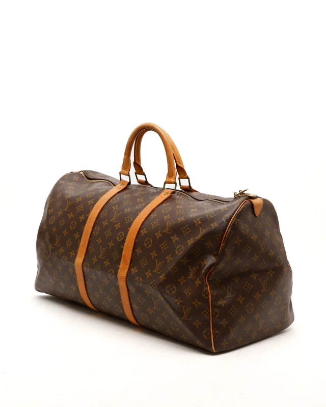 Louis Vuitton Monogram Keepall 55 Weekend Bag in Coated canvas from A Retro Tale, photo 2 of 12
