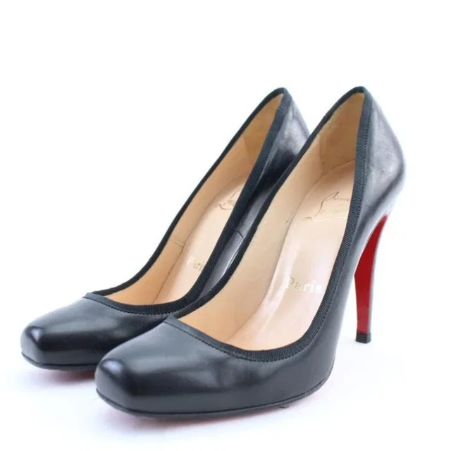 Christian Louboutin Classic Kid Follie Pigal in black from Poshmark