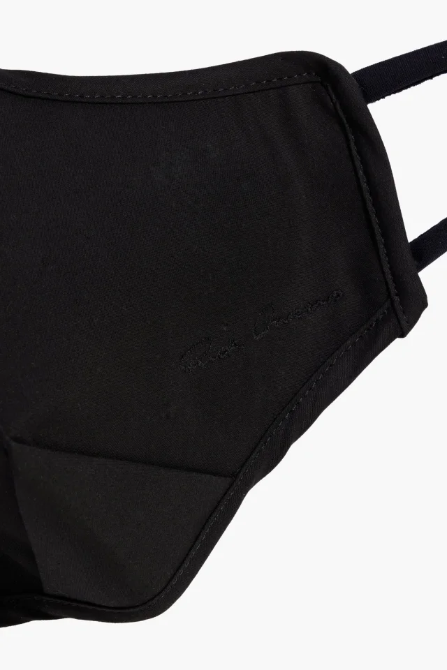 Rick Owens Cotton-Poplin Face Mask, photo 2 of 2 from THE OUTNET