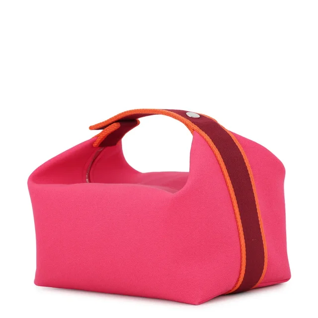 Hermès Brid a Black Hibiscus Canvas Size GM in Black Canvas from GALLERY RARE, photo 4 of 16