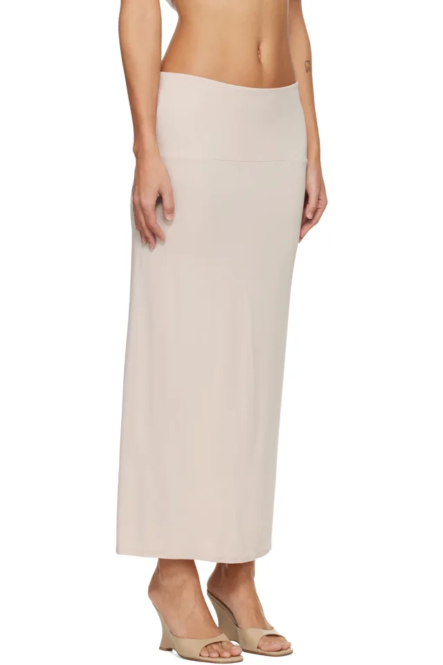 Belle Anna Beige Sycamore Maxi Skirt, photo 2 of 2 from SSENSE