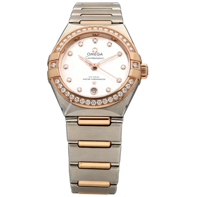 Omega Constellation 131.25.29.20.55.001 29mm Bi-Colour Watch from H&T