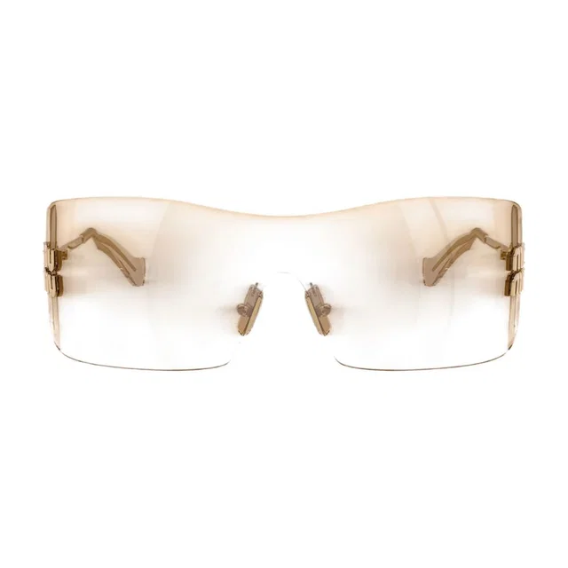Miu Miu 0mub53s-5ak20p44 Sunglasses — Gold Acetate in Gold from HEWI
