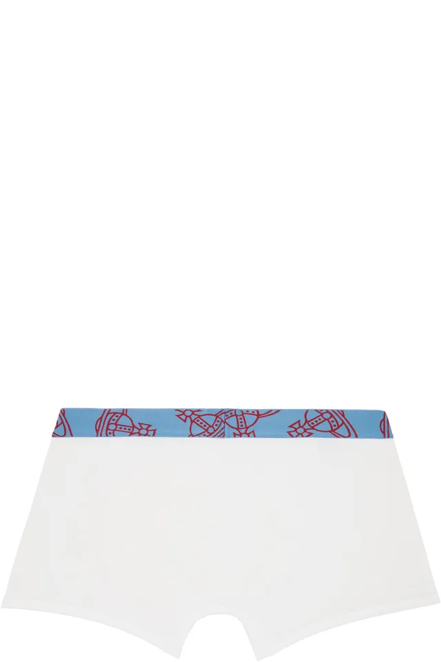 Vivienne Westwood Three-Pack Multicolor Cotton Boxer Briefs, photo 5 of 7 from SSENSE