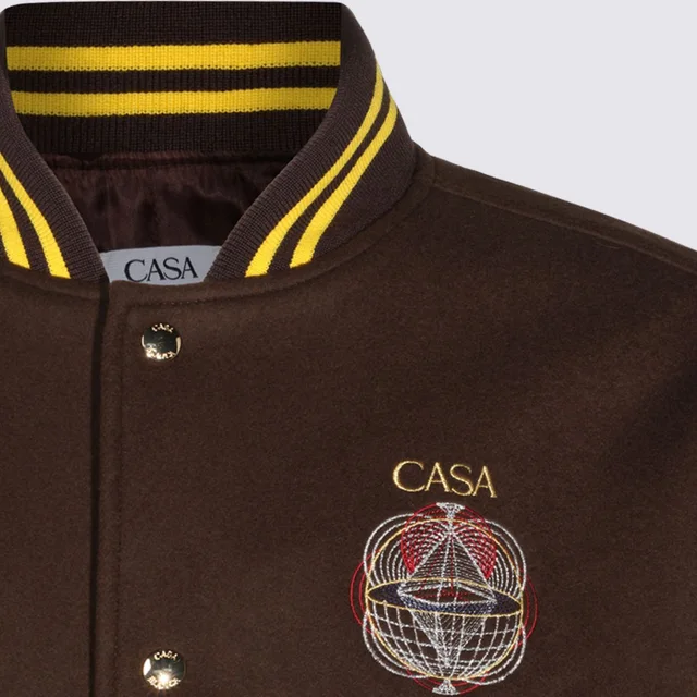 Casablanca Embroidered Varsity Jacket, photo 3 of 8 from SENSER