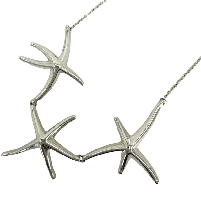 Tiffany & Co. Necklace Star Fish Elsa Peretti 925 Sterling Silver in Silver from The Reluxe