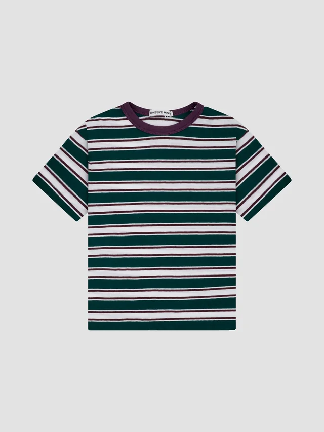 Bassike Kids Boxy Stripe T-Shirt from bassike, photo 1 of 1
