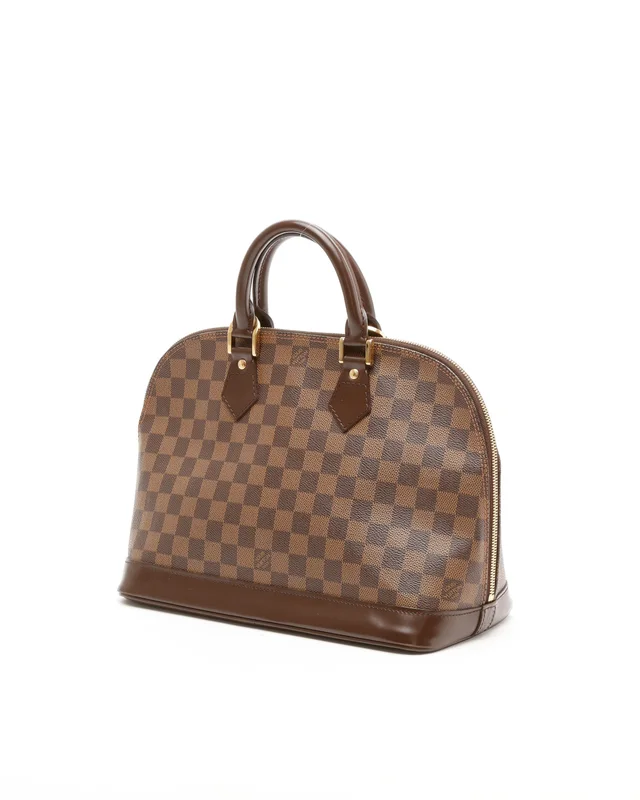 Louis Vuitton Damier Ebene Alma PM Bag in Brown from A Retro Tale, photo 2 of 12