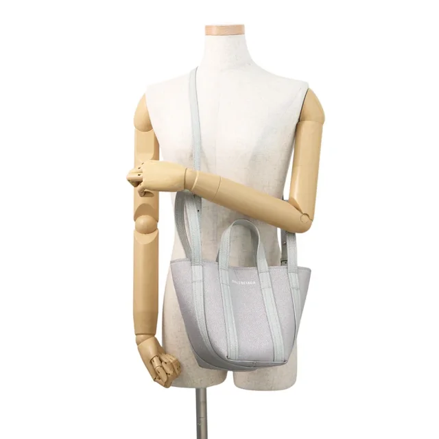 Balenciaga Everyday North South Silver/Pink672793 Leather Size XS in Silver Leather from GALLERY RARE, photo 5 of 15