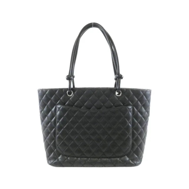 Chanel Cambon Line Calf Shoulder Bag in Black Calfskin from LuxUness, photo 2 of 10
