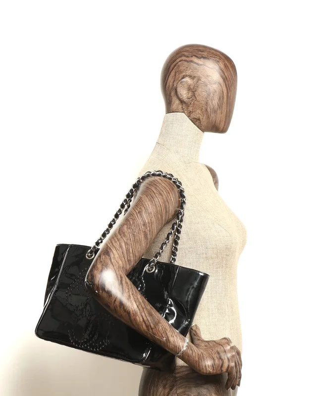 Chanel Camellia Patent Chain Tote Bag in Patent leather from A Retro Tale, photo 13 of 13