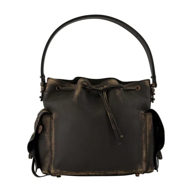 Acne Studios Multipocket Calfskin Crossbody Bag — Brown in Brown Calfskin from HEWI, photo 2 of 2