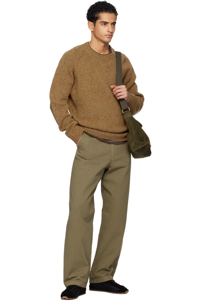 A.P.C. Khaki Maiko Satchel, photo 4 of 4 from SSENSE