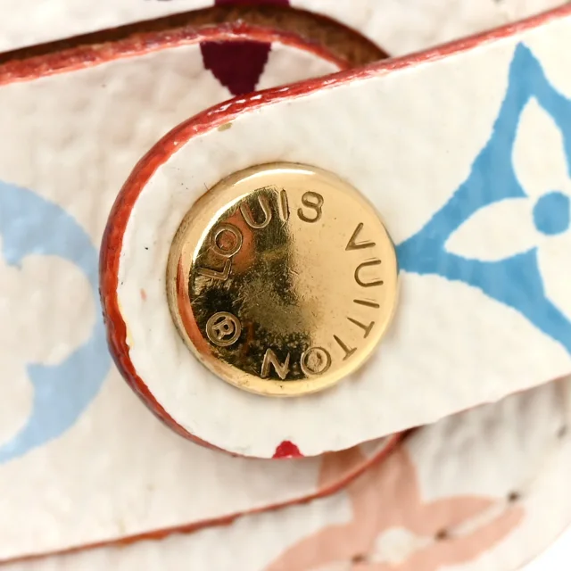 Louis Vuitton Monogram Multicolor Address Wish Bracelet White in White Canvas from FASHIONPHILE, photo 7 of 8