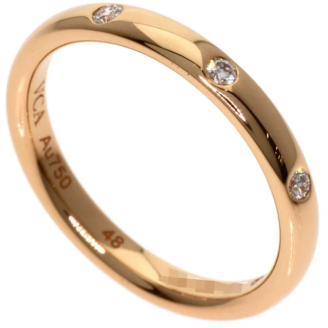 Van Cleef & Arpels Tandormont Diamond 48 Ring 18K Pink Gold in Pink from The Reluxe