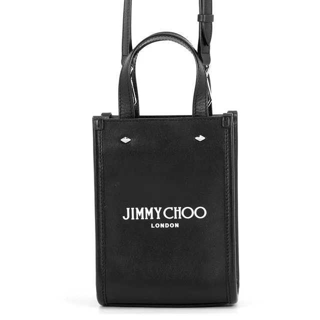 Jimmy Choo North South Tote Bag BlackMININSTOTEANR Smooth Calf Leather Size Mini in Calfskin from GALLERY RARE