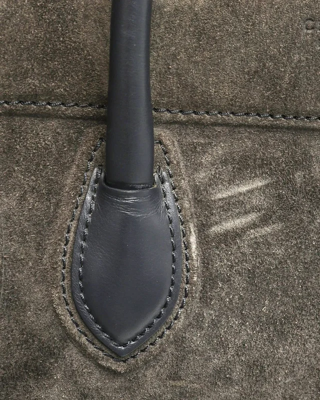 Celine Luggage Phantom Suede Bag in Suede from A Retro Tale, photo 6 of 11