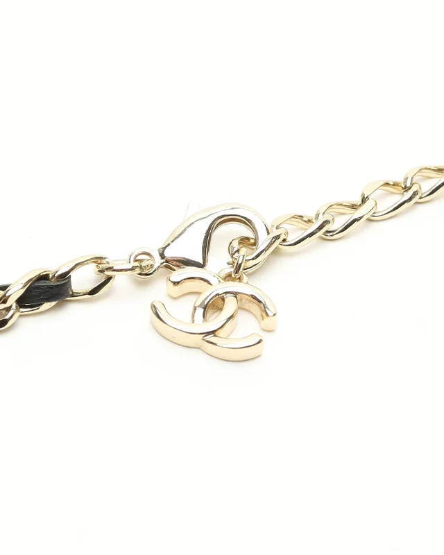 Chanel Logo Plate Choker from A Retro Tale, photo 3 of 3