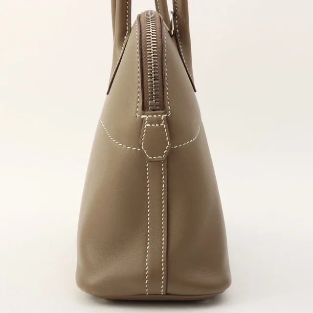 Hermès 2020 Bolide 27 Etoupe in Taupe Swift leather from VINTAGE QOO TOKYO, photo 3 of 14