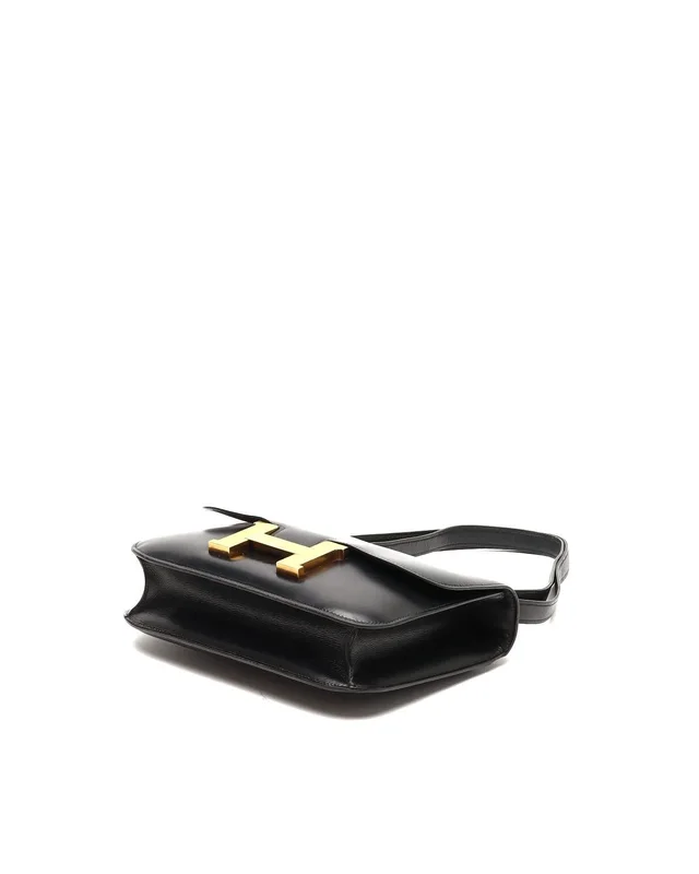 Hermès Box Constance 23 Shoulder Bag in Box leather from A Retro Tale, photo 4 of 11