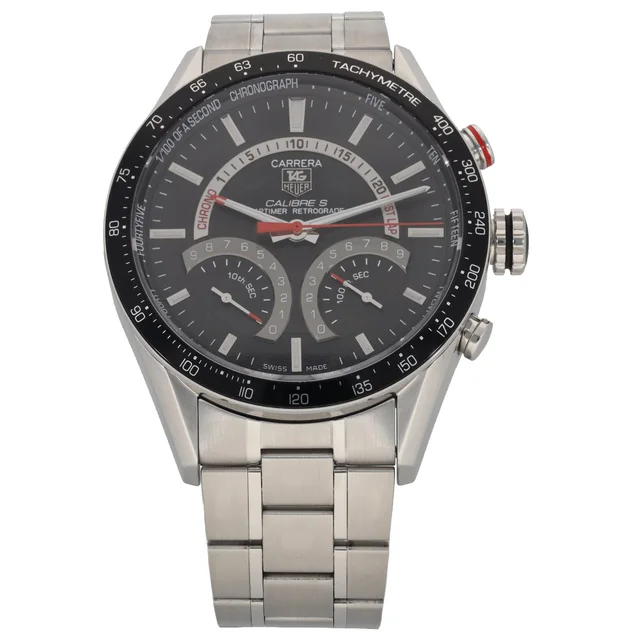 TAG Heuer Carrera CV7A10 43mm Stainless Steel Watch from H&T