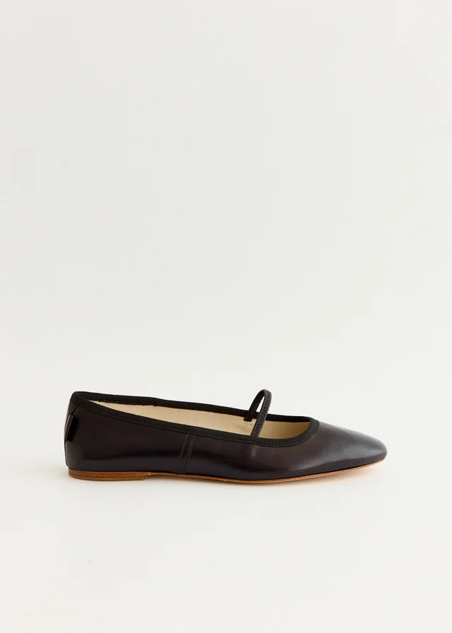 A.P.C. Swan Ballet Flats in Black from Incu, photo 1 of 1