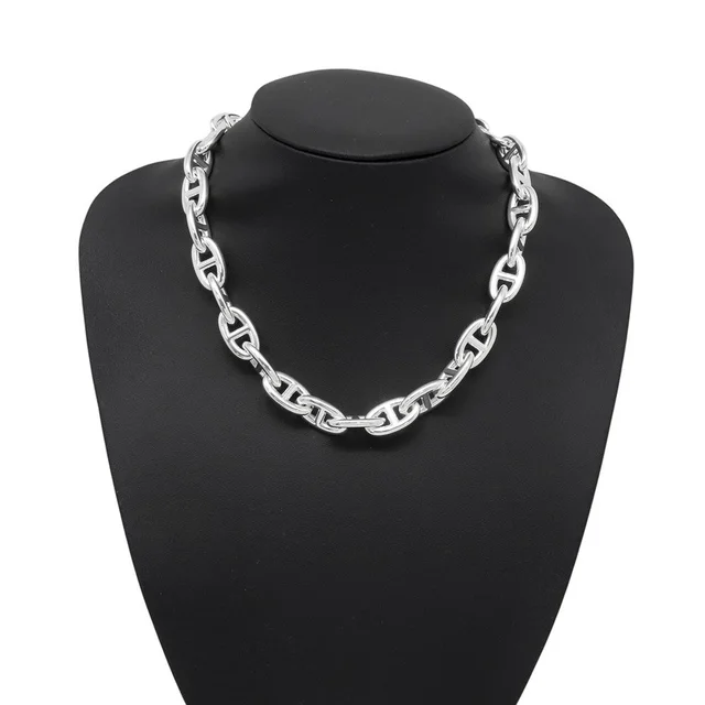Hermès Chaine d'Ancre Necklace 29 frames Size GM SV925 from GALLERY RARE, photo 2 of 2