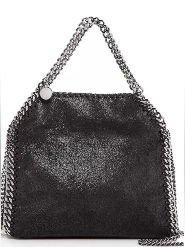 Stella McCartney Falabella Bag Black Silver Vegan Classic Luxury Iconic in silver|black|gray from Poshmark, photo 1 of 1