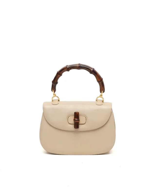 Gucci Bamboo 1947 Medium Top Handle Bag in Leather from A Retro Tale