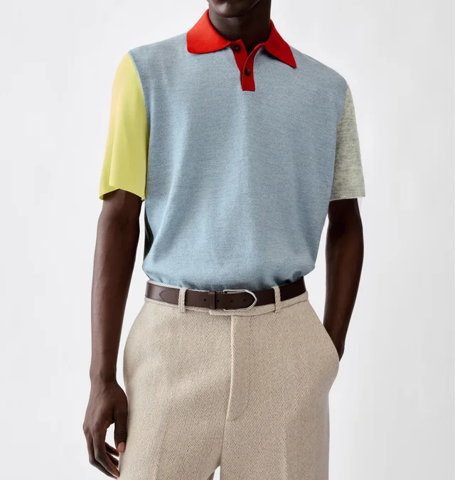 Jacquemus The Arlequin Polo Shirt, photo 4 of 7 from SENSER