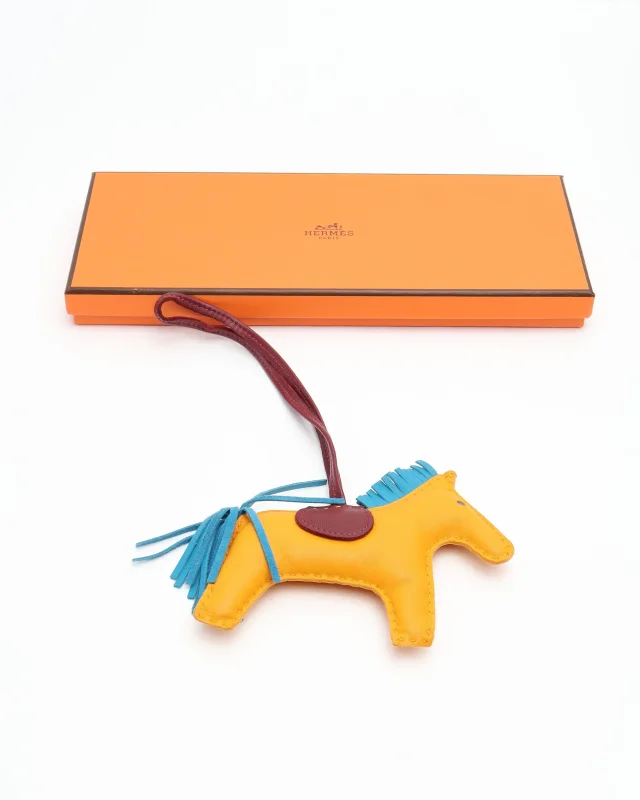 Hermès Rodeo MM Charm in Lambskin from A Retro Tale, photo 2 of 2