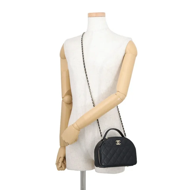 Chanel Matelasse ChainClutch Back BlackAP4438 Caviar Leather in Caviar leather from GALLERY RARE, photo 5 of 15