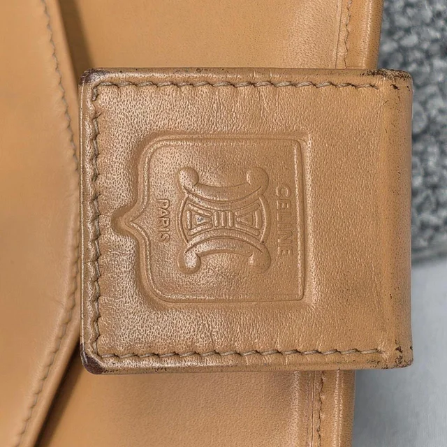 Celine Women's Wallet - Brown/Tan in red|neutral|brown from Depop, photo 6 of 8