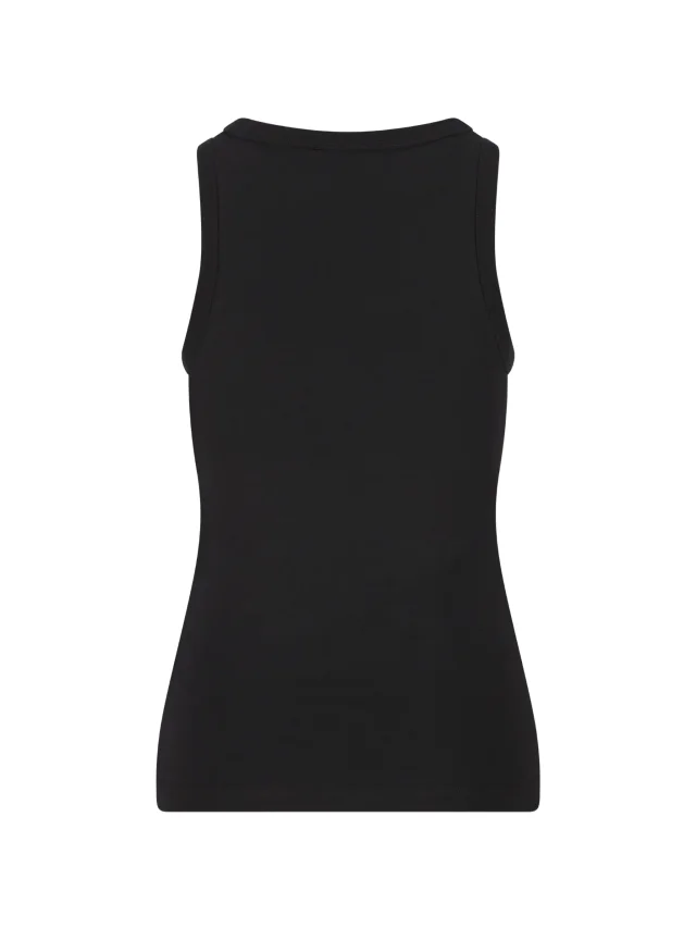 Diesel crystal-embellishment tank top, photo 2 of 2 from FARFETCH
