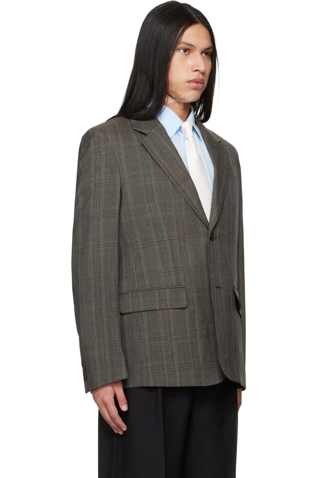 mfpen Brown Estate Blazer, photo 2 of 4 from SSENSE