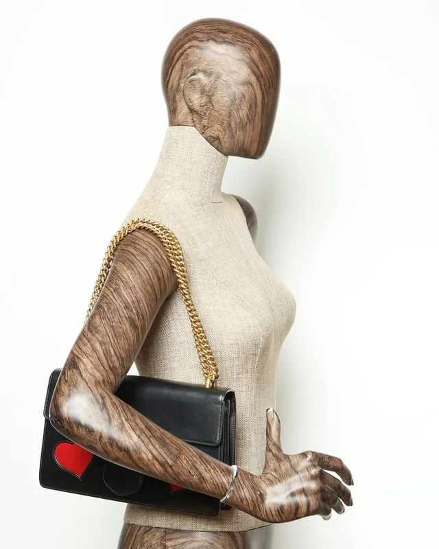 Gucci Medium GG Marmont Heart Bag in Leather from A Retro Tale, photo 8 of 8