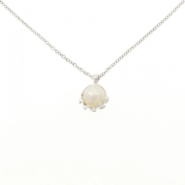 Tiffany & Co. Olive Leaf Necklace in Green from The Reluxe