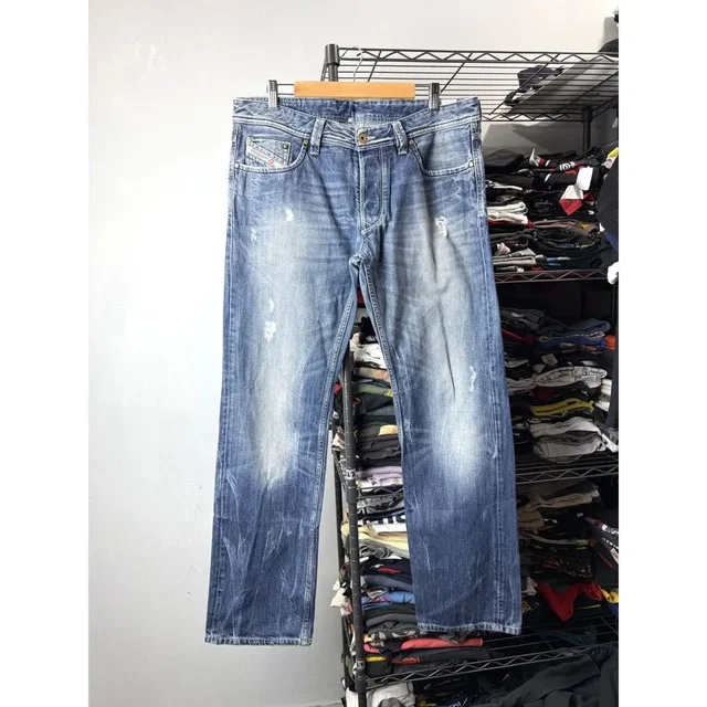 Diesel Vintage Larkee Gradient Archive Denim Pants in blue Denim from Grailed