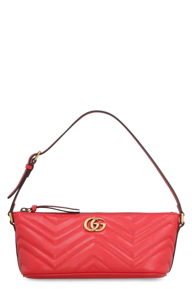 Gucci Shoulder Bag — Red Calf in Red Calfskin from HEWI
