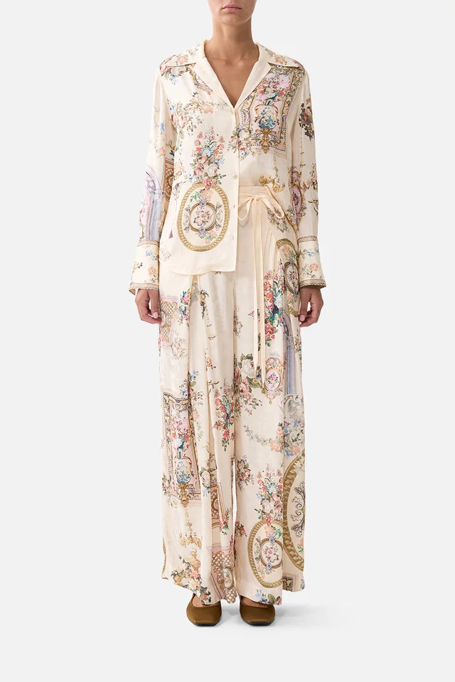 Camilla eBoutique SOFT WIDE LEG PANT WITH TIE DETAIL TWILIGHT IN ISTANBUL from CAMILLA, photo 1 of 1