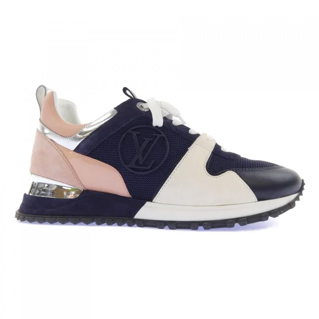 Louis Vuitton Run Away Line Sneakers in Suede from The Reluxe
