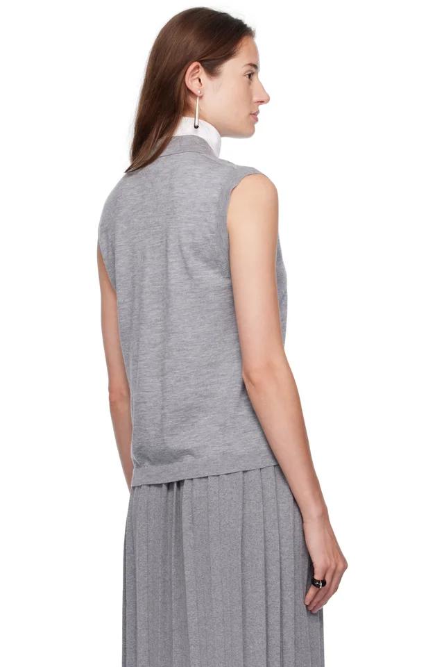 LISA YANG Gray Lise Polo, photo 3 of 4 from SSENSE